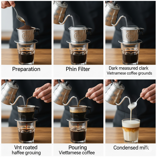 How to Brew Vietnamese Coffee Using a Phin Filter [Step-by-Step Guide]