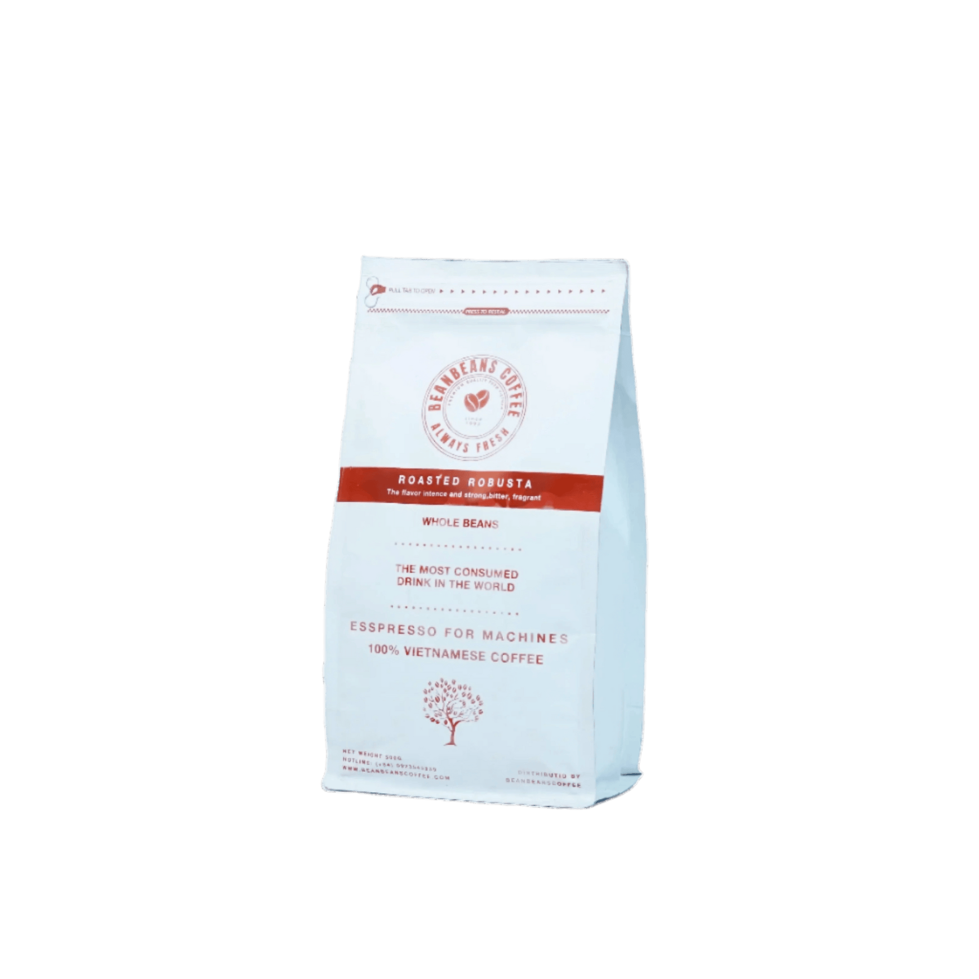 Dragon’s Fury: Vietnamese Robusta Whole Coffee Beans - BeanBeansCoffee